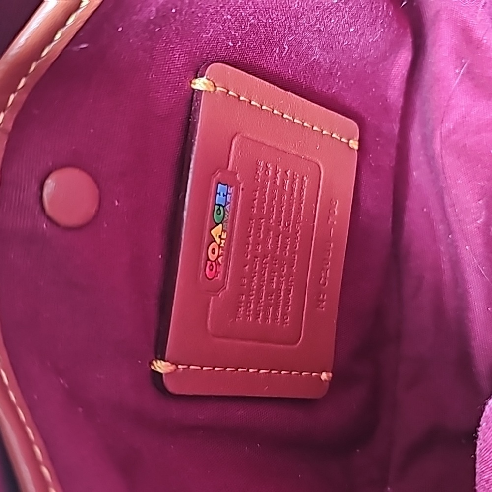 Coach Circle Crossbody In Rainbow Signature Pride Edition - Picture 7 of 11
